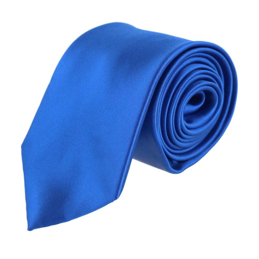 CTM Men's Classic Solid Tie